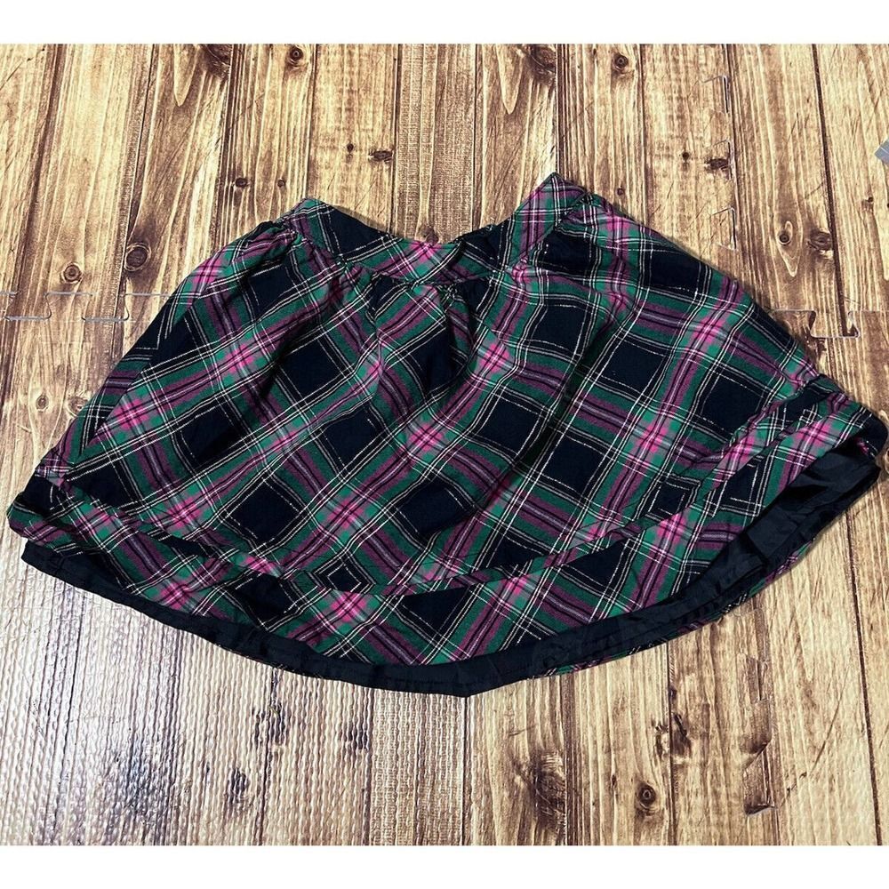 Vintage Osh Kosh Girls Plaid Skirt Size 6